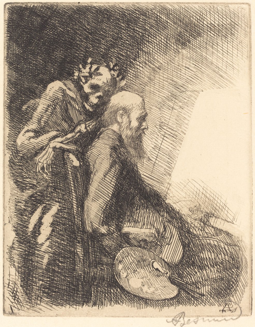 For krevende (Exigeante) av Albert Besnard