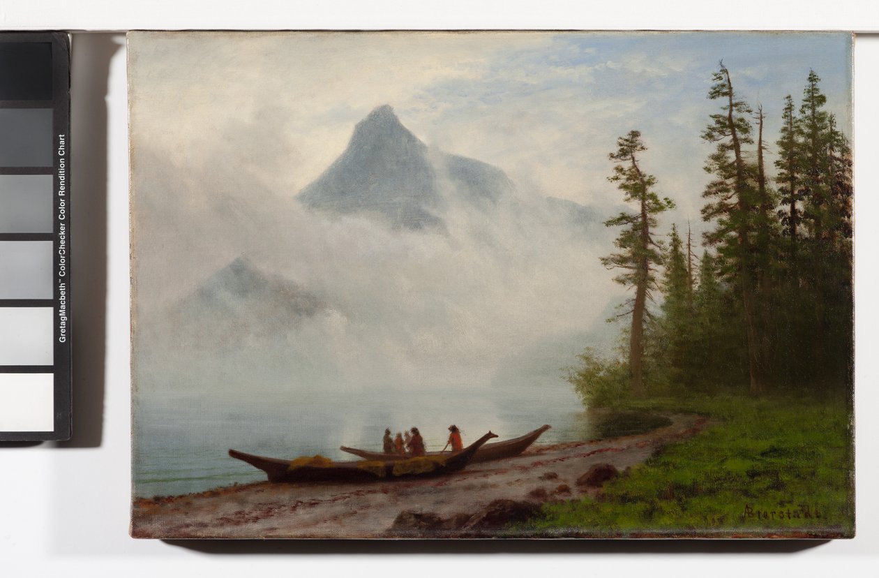 Alaska, ca. 1889 (olje på lerret) av Albert Bierstadt