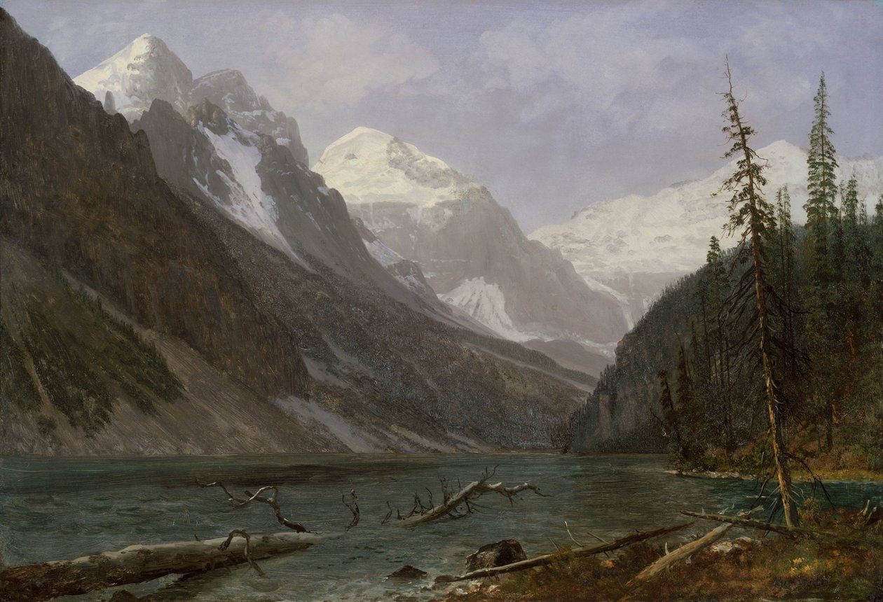 Kanadiske Rockies av Albert Bierstadt