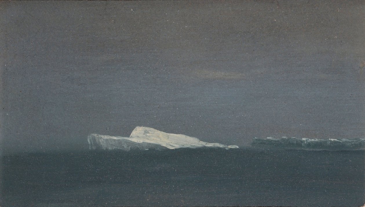 Isfjell av Albert Bierstadt