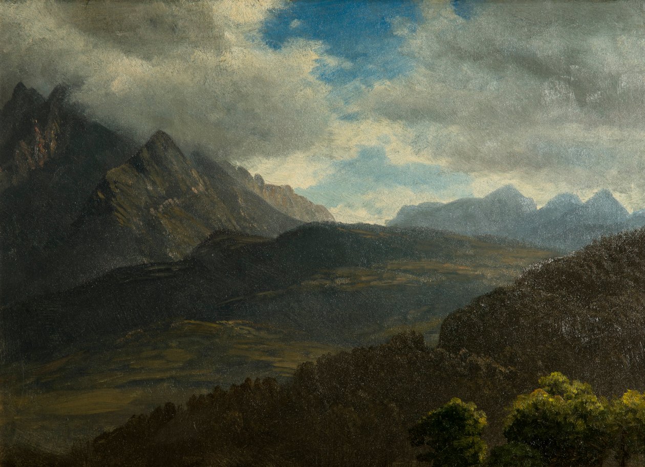 I Rocky Mountains av Albert Bierstadt