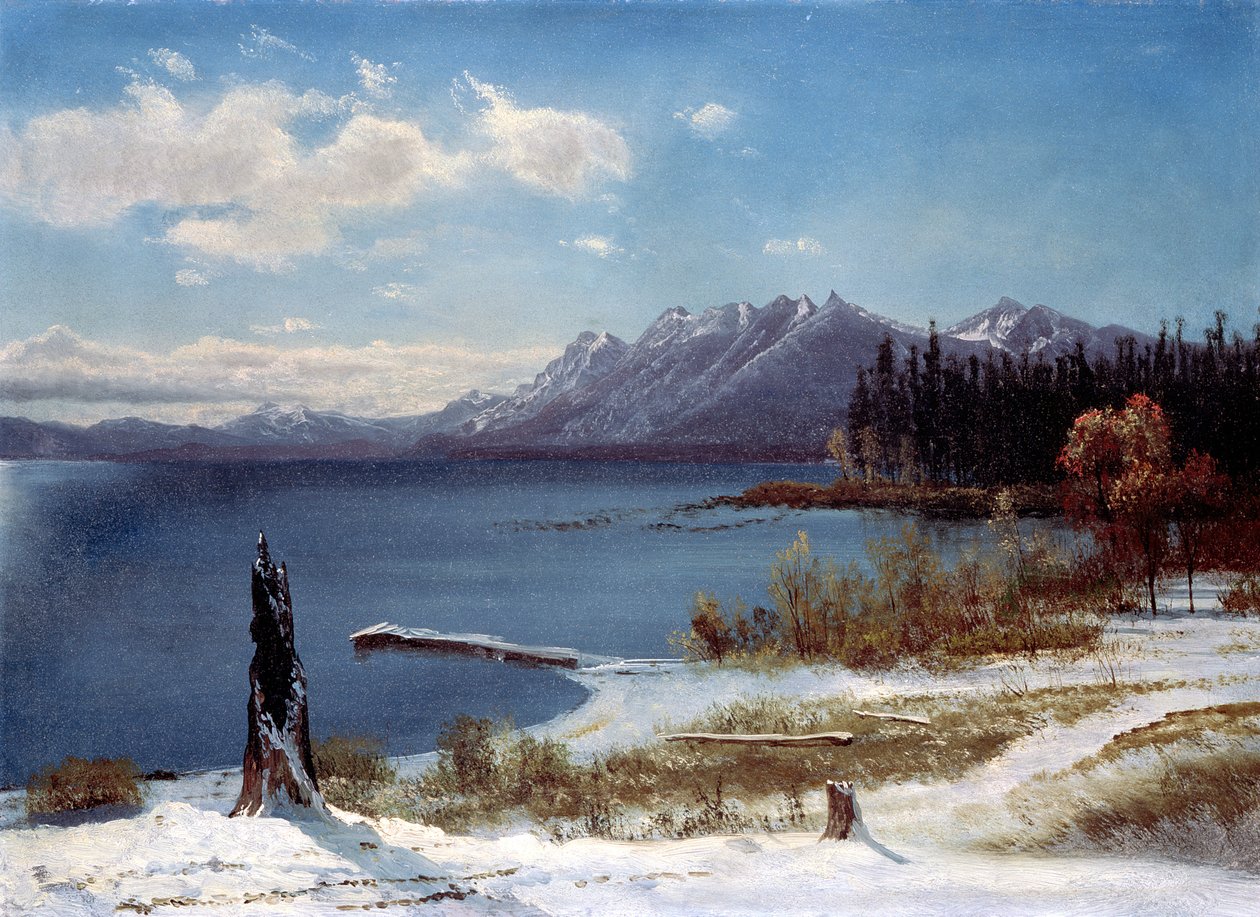 Lake Tahoe av Albert Bierstadt