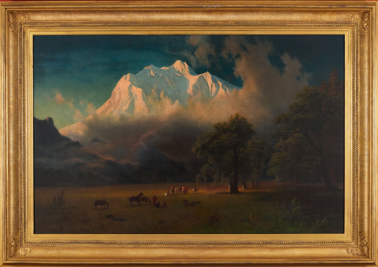 Mount Adams, Washington av Albert Bierstadt