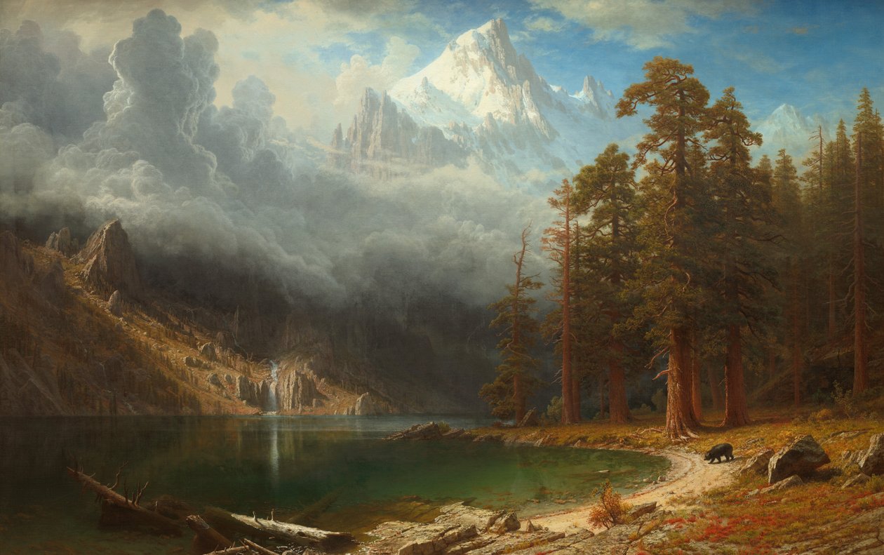 Mount Corcoran, ca. 1876-1877. av Albert Bierstadt