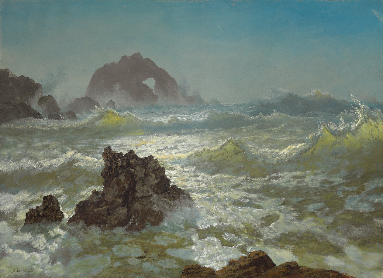 Seal Rock, California, ca. 1872 av Albert Bierstadt