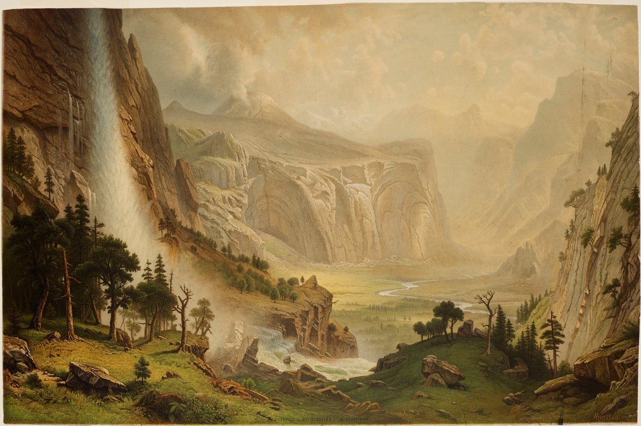 Yosemites kupler av Albert Bierstadt