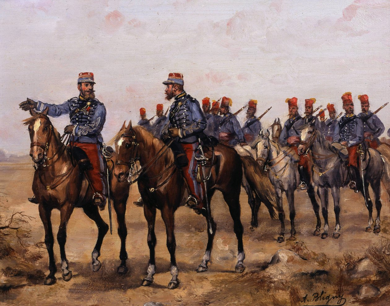 Jegere av Afrika av Albert Bligny