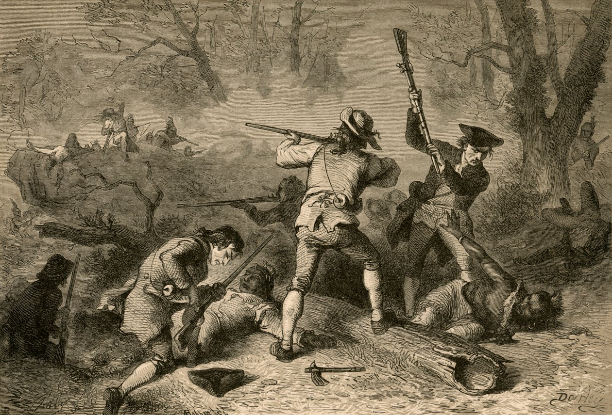 Konflikt med indianerne på de sørvestlige grensene, 1877. av Albert Bobbett
