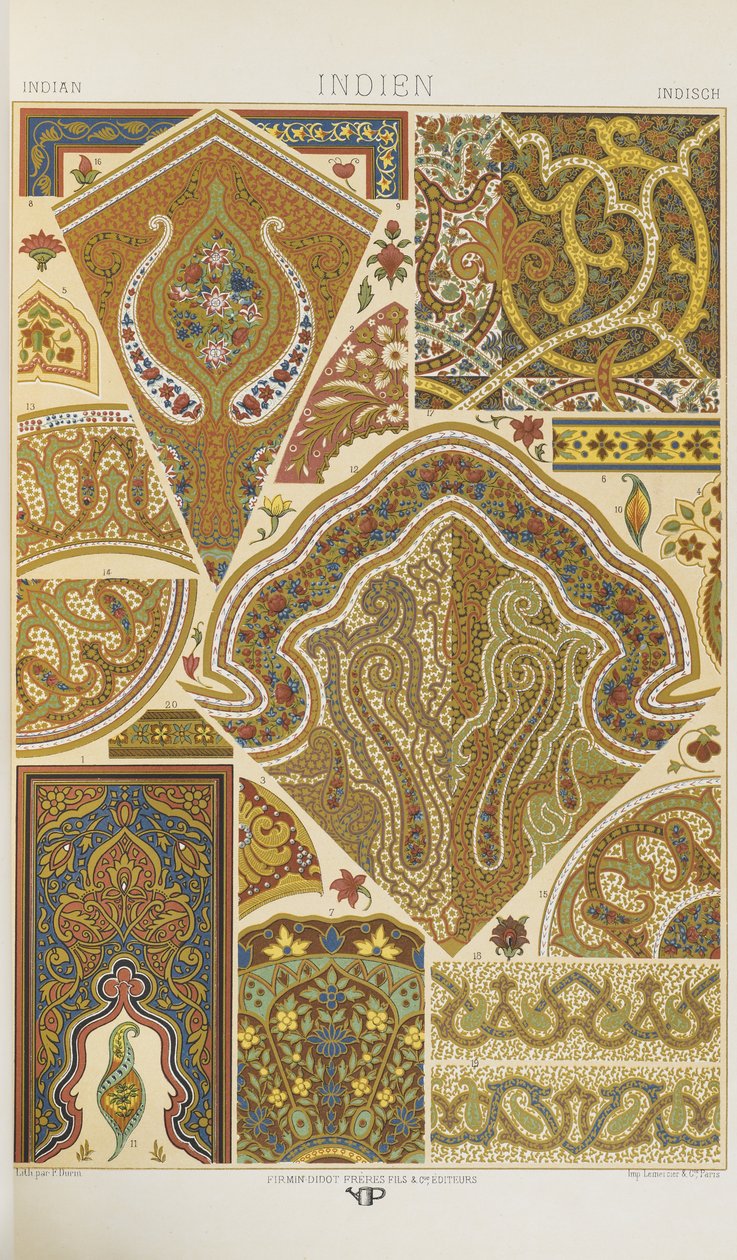 Indian, plate 19 fra 