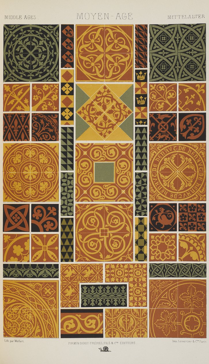 Middelalder, plate 46 fra 