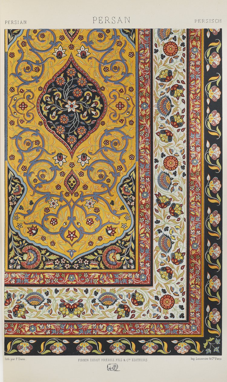 Persisk, plate 25 fra 