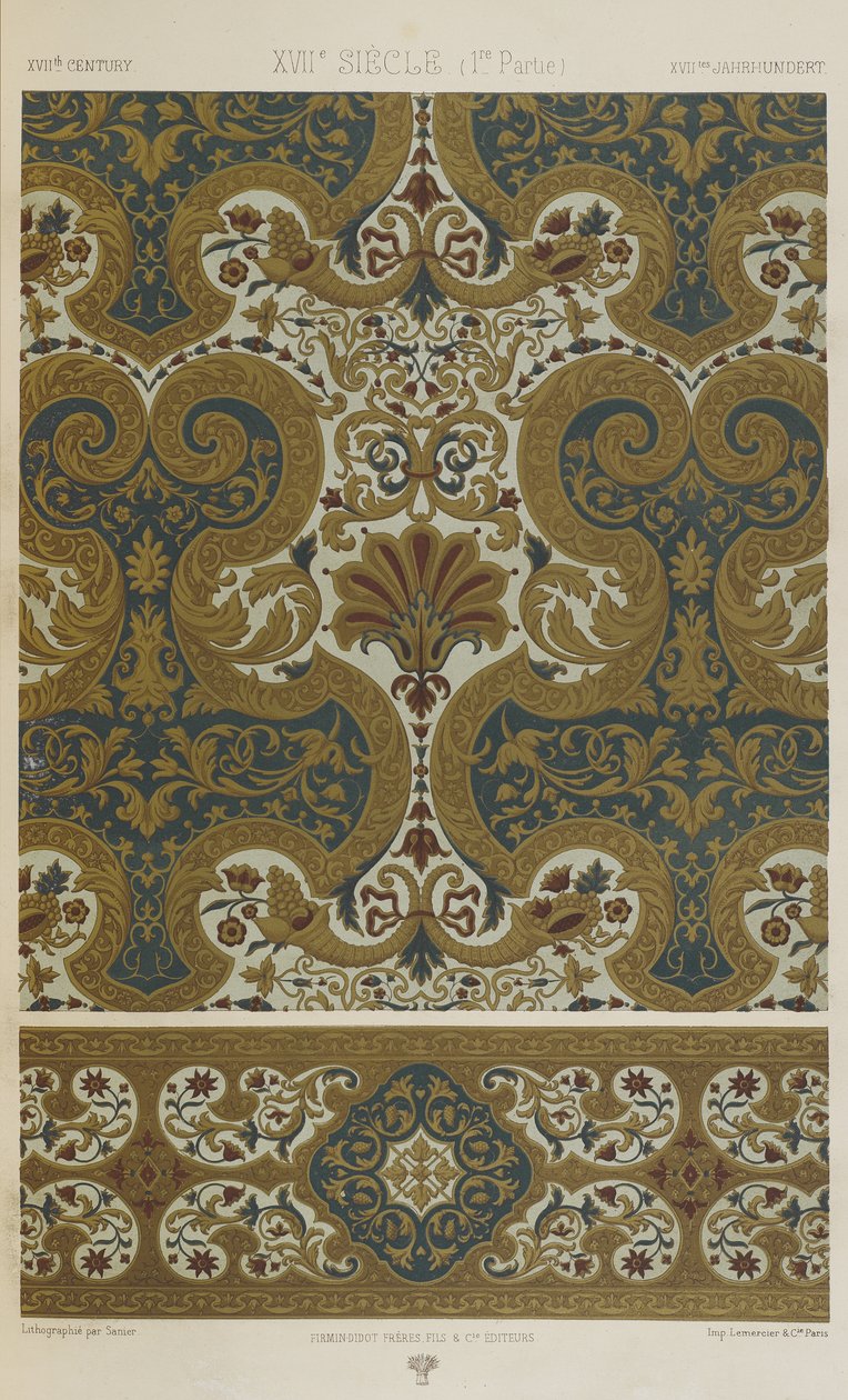 XVII Century, plate 75 fra 