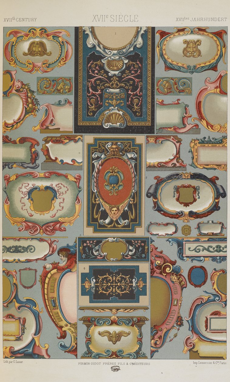 XVII Century, plate 77 fra 