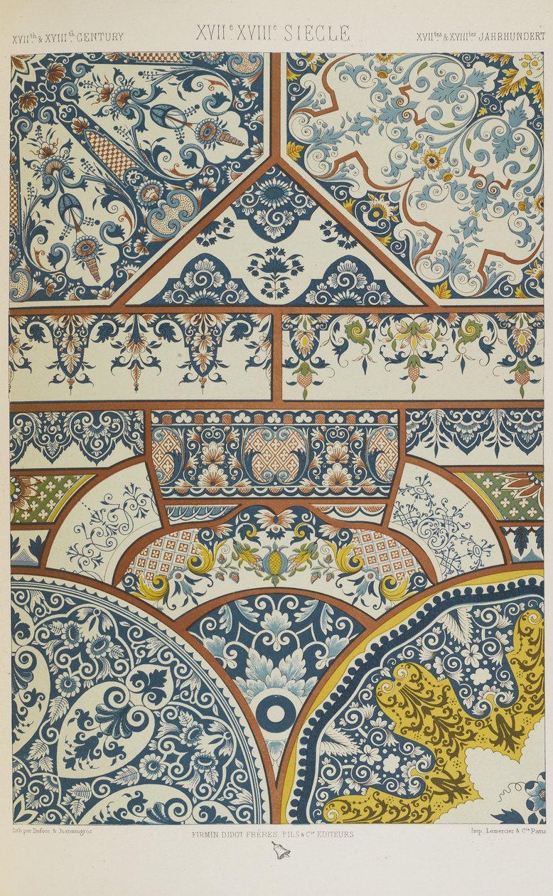 XVII and XVIII Centuries, plate 82 fra 