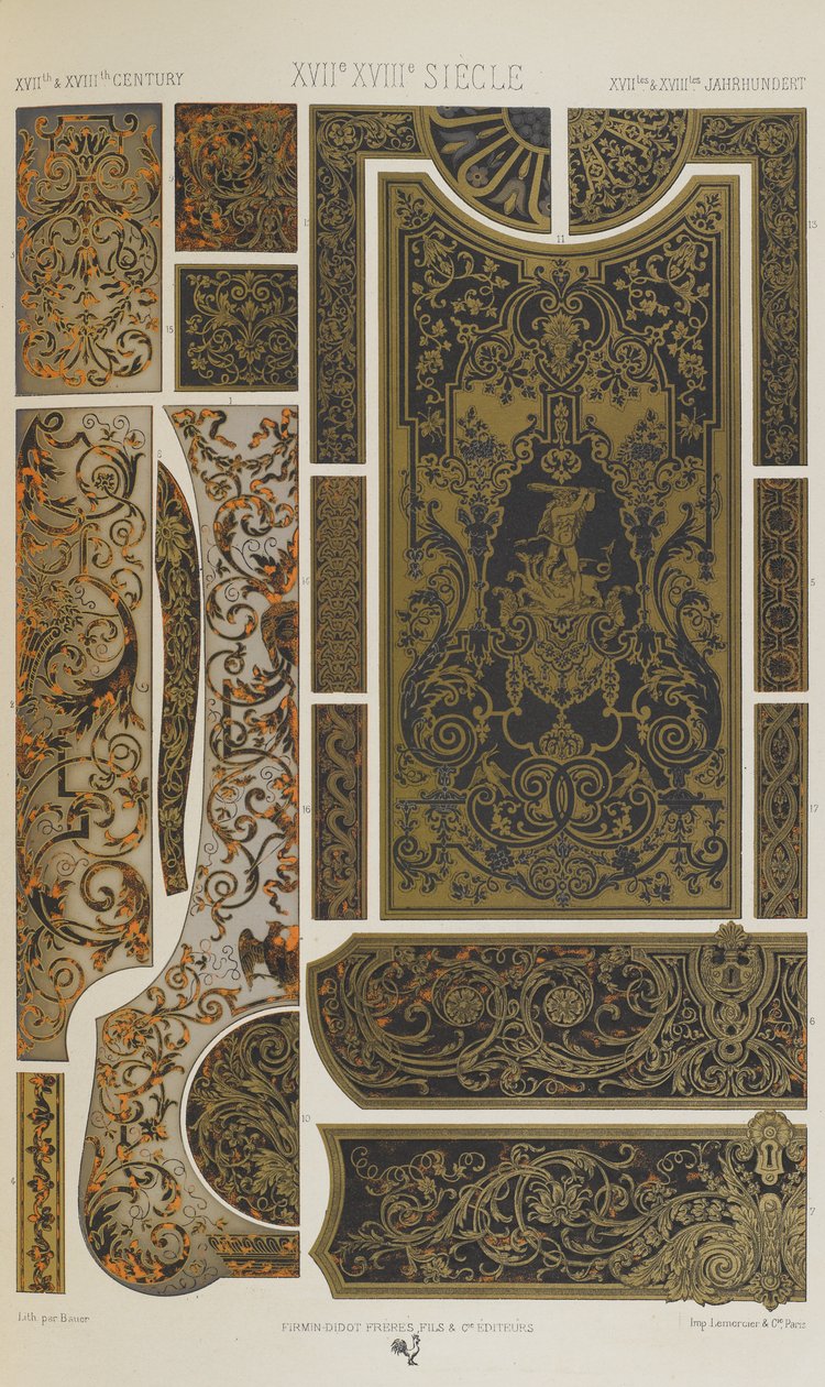 XVII and XVIII Centuries, plate 84 fra 