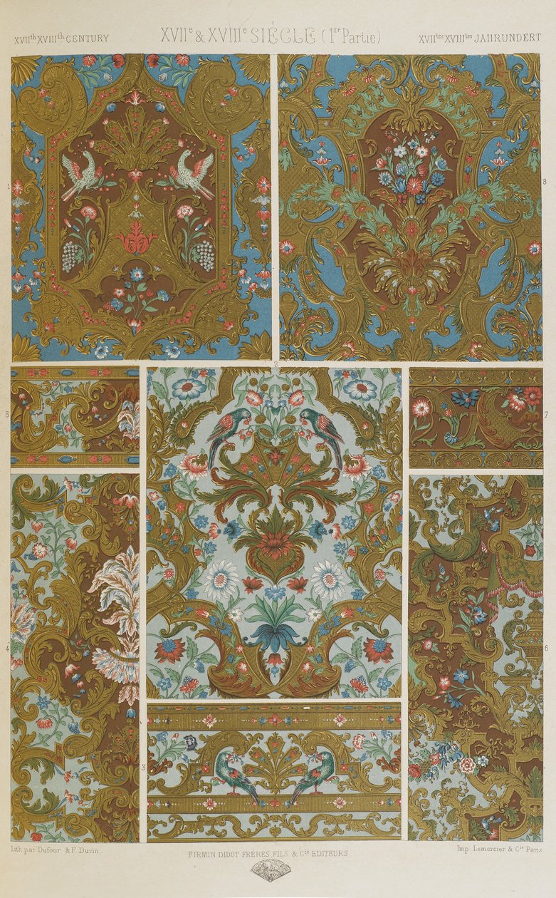 XVII and XVIII Centuries, plate 86 fra 