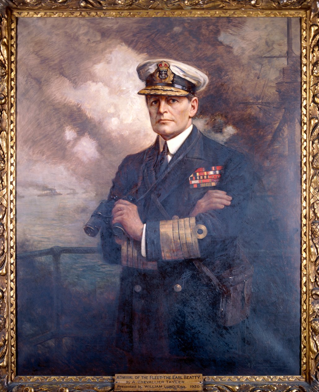 Admiral of the Fleet, Earl Beatty, 1920 av Albert Chevallier Tayler