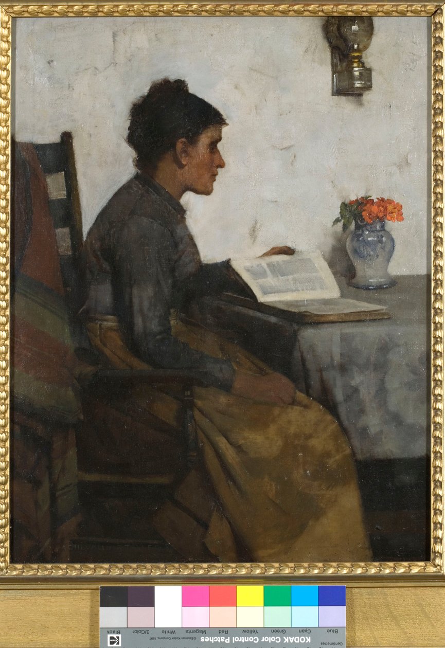 Hennes trøst, 1889 av Albert Chevallier Tayler