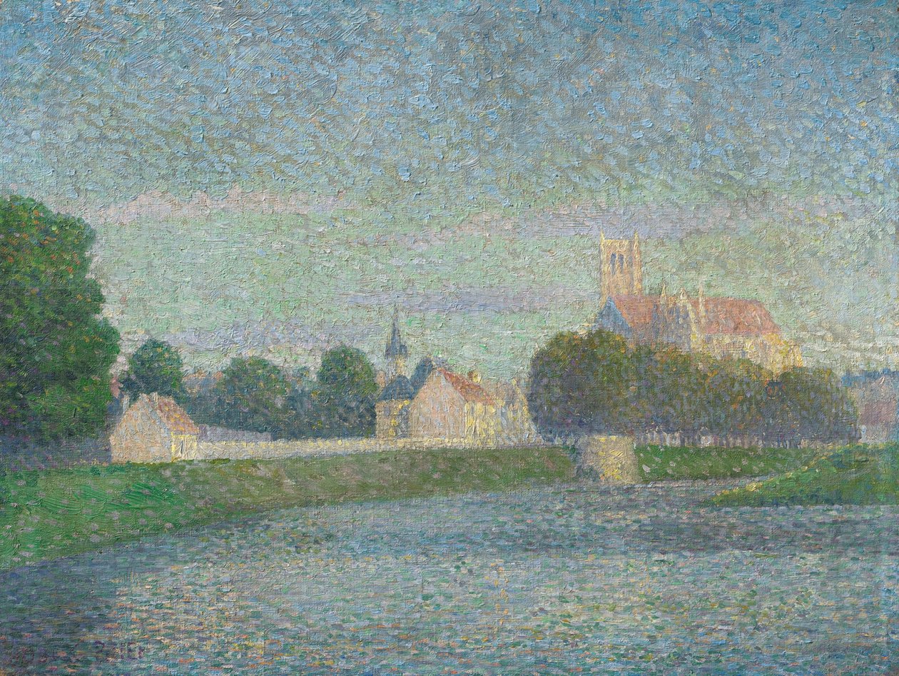 Morgen på Marne i Meaux Morgen på Marne i Meaux av Albert Dubois-Pillet
