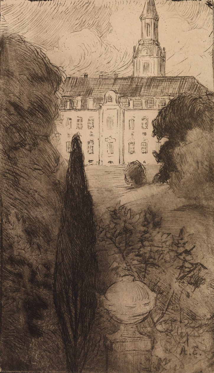 Bregentved slott av Albert Edelfelt