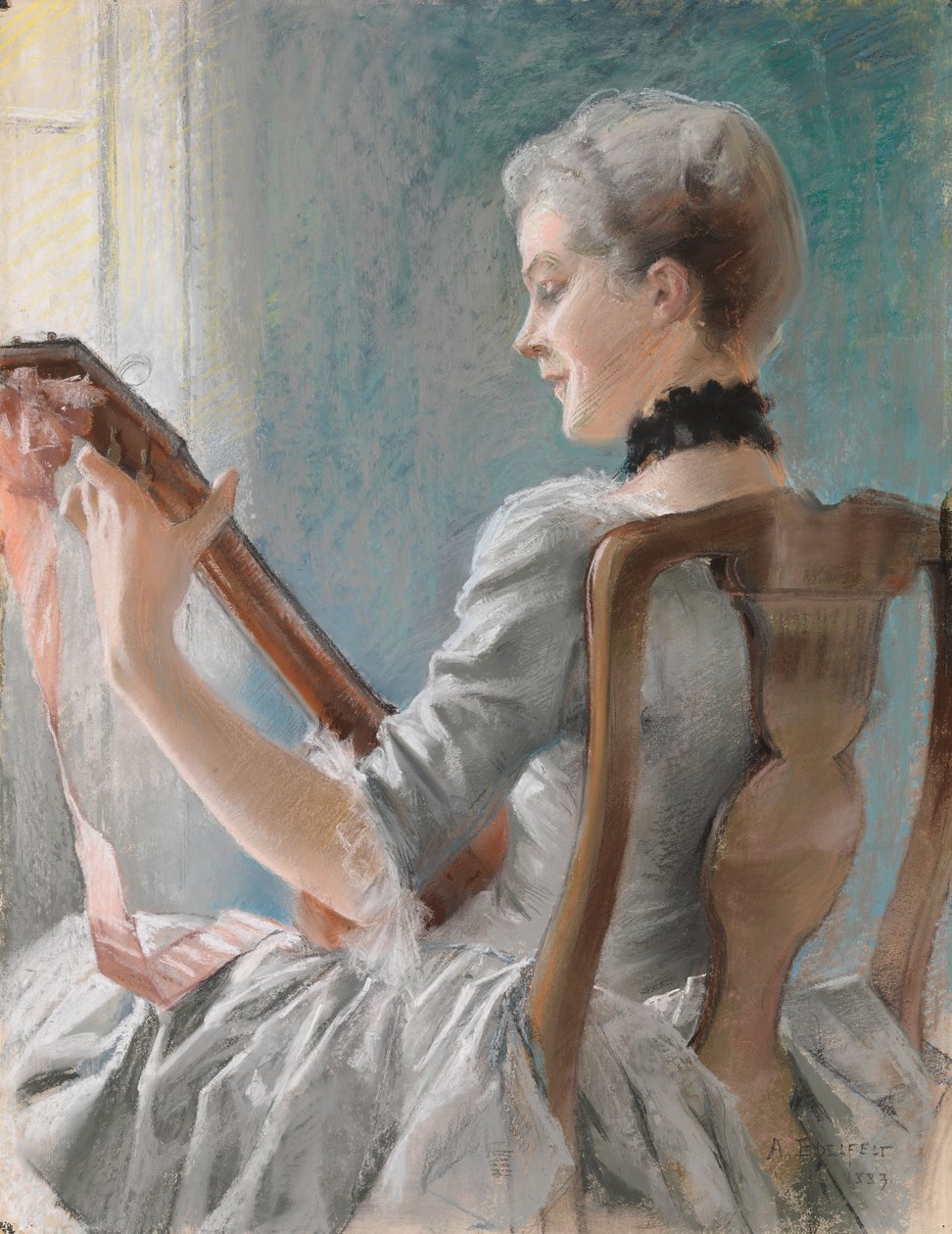 Dalins vårsang av Albert Edelfelt