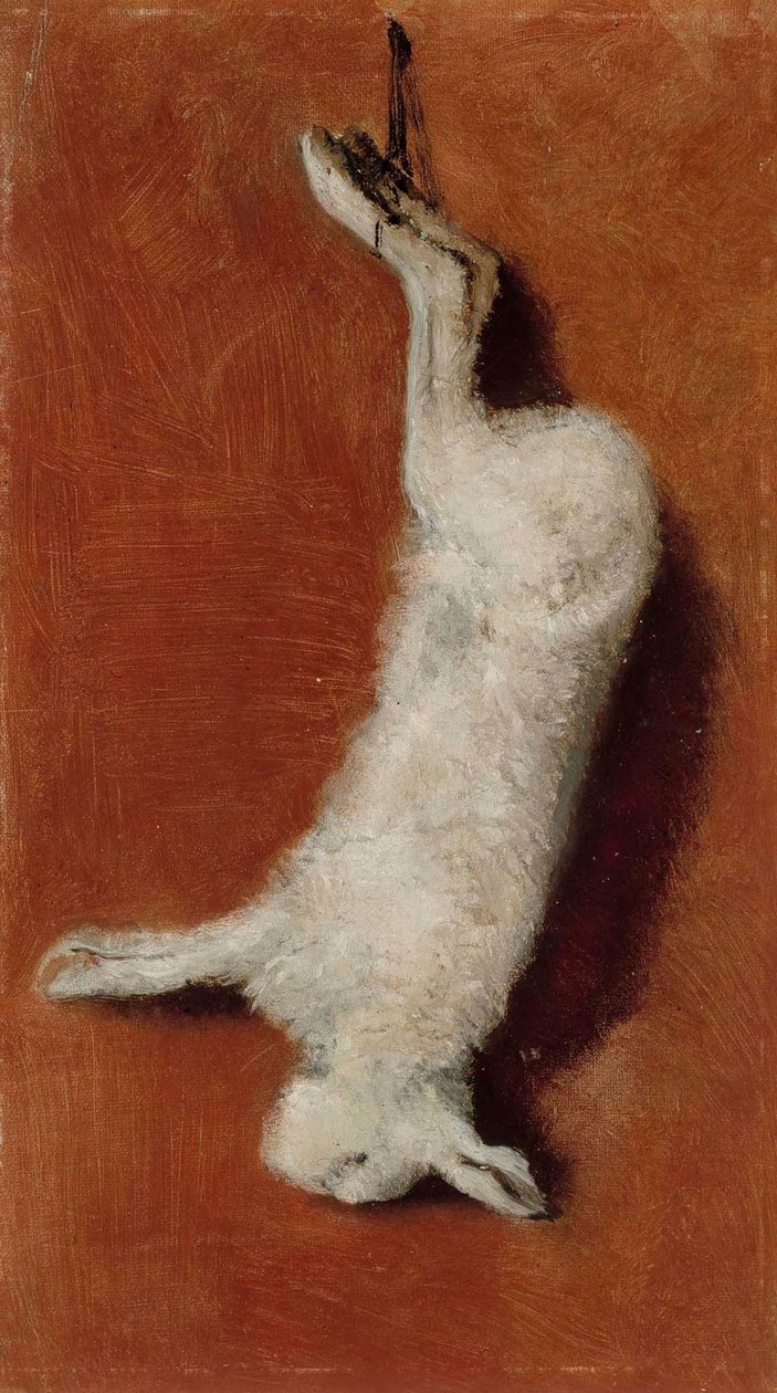 Død hare, studie av Albert Edelfelt