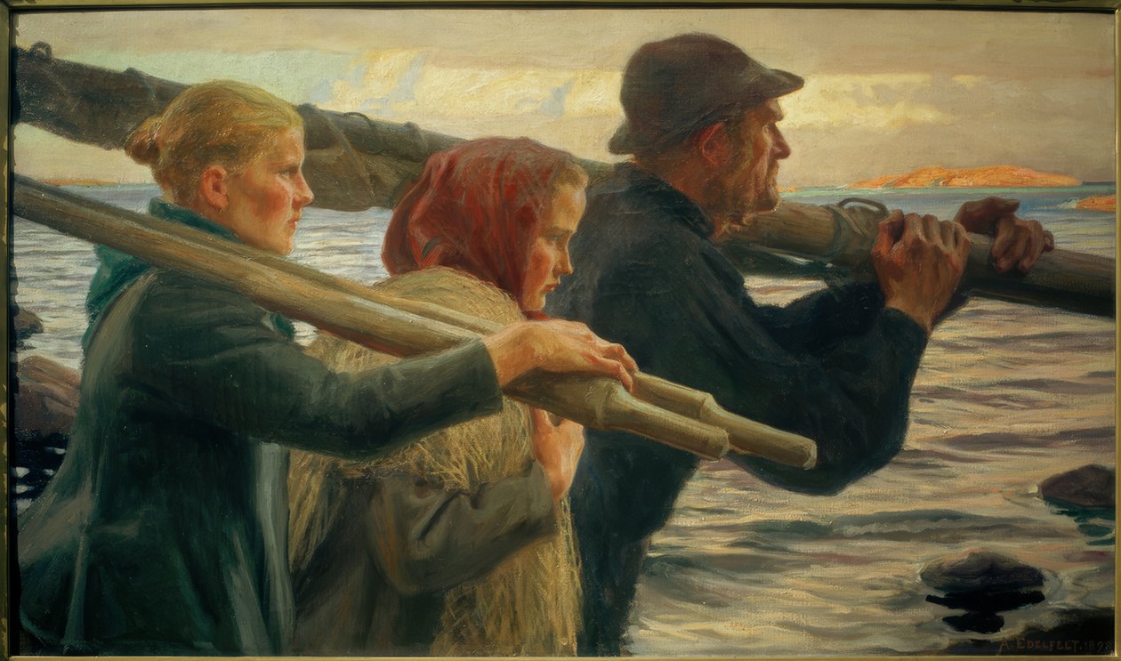 Den ytre skjærgården av Albert Gustaf Aristides Edelfelt