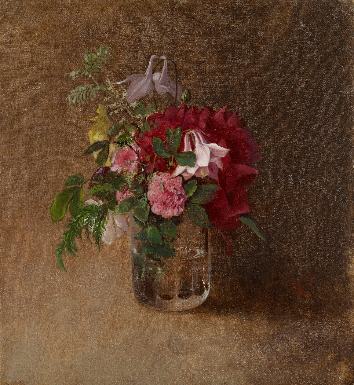 Blomster i et glass av Albert Edelfelt