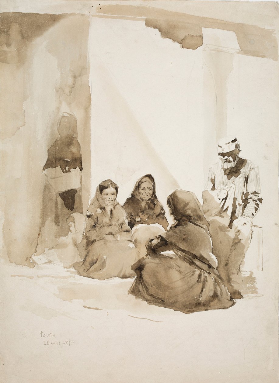 Fra Toledo II av Albert Edelfelt