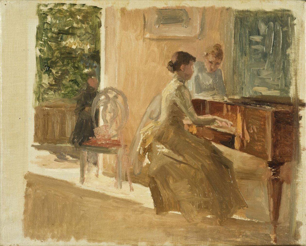 I salongen i Haiko av Albert Edelfelt