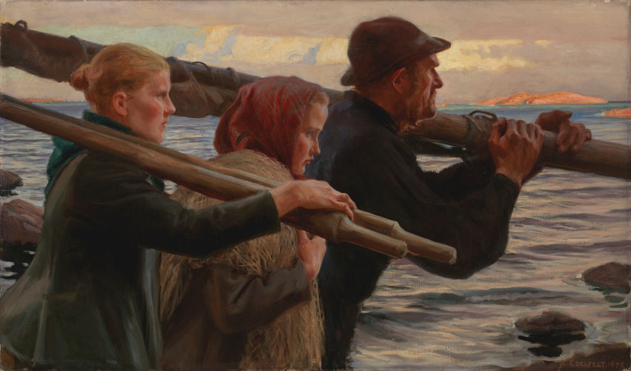 I den ytre skjærgården av Albert Edelfelt