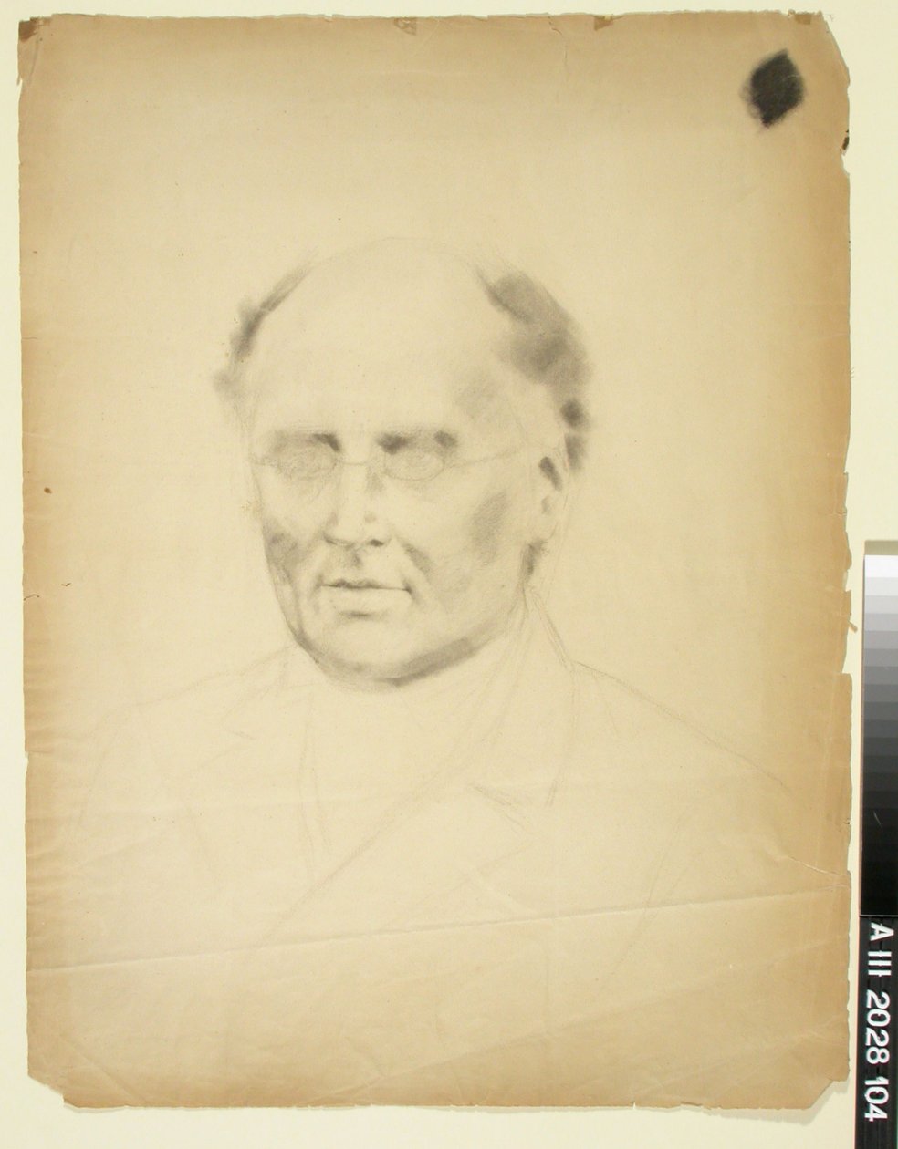 J. L. Runeberg, skisse til et portrett av Albert Edelfelt