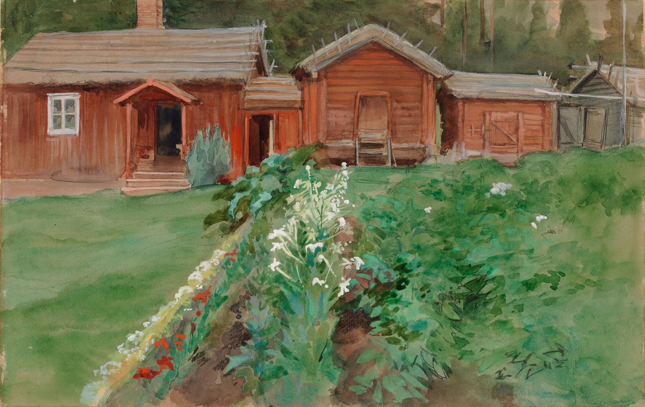 Karlssons hytte av Albert Edelfelt