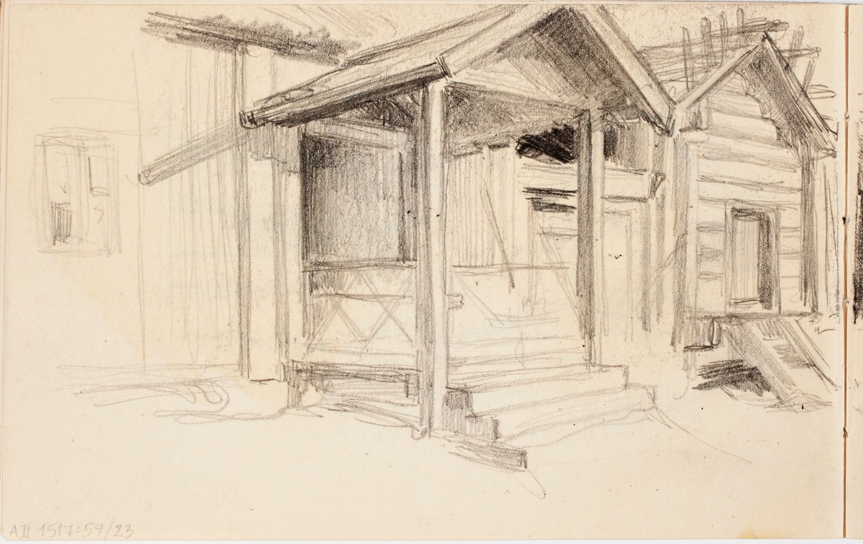 Karlssons hytte, Haikko av Albert Edelfelt