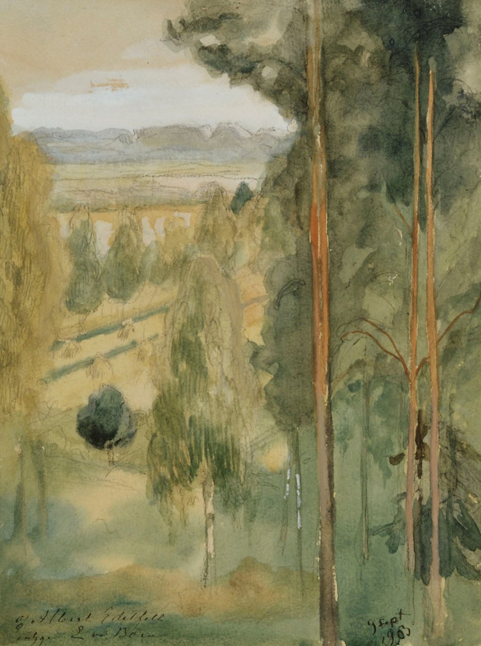 Landskap av Albert Edelfelt