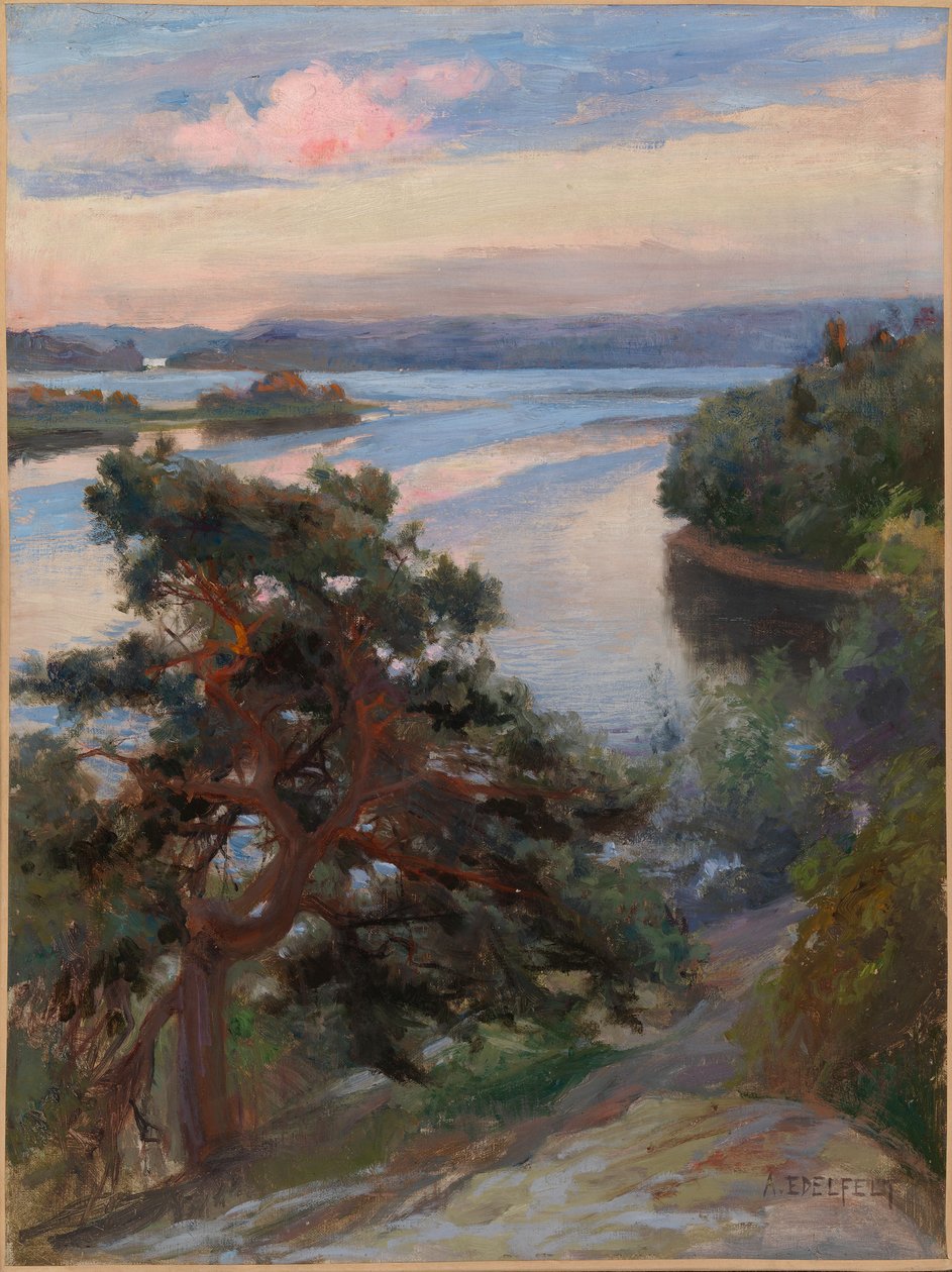 Landskap fra Haikko av Albert Edelfelt