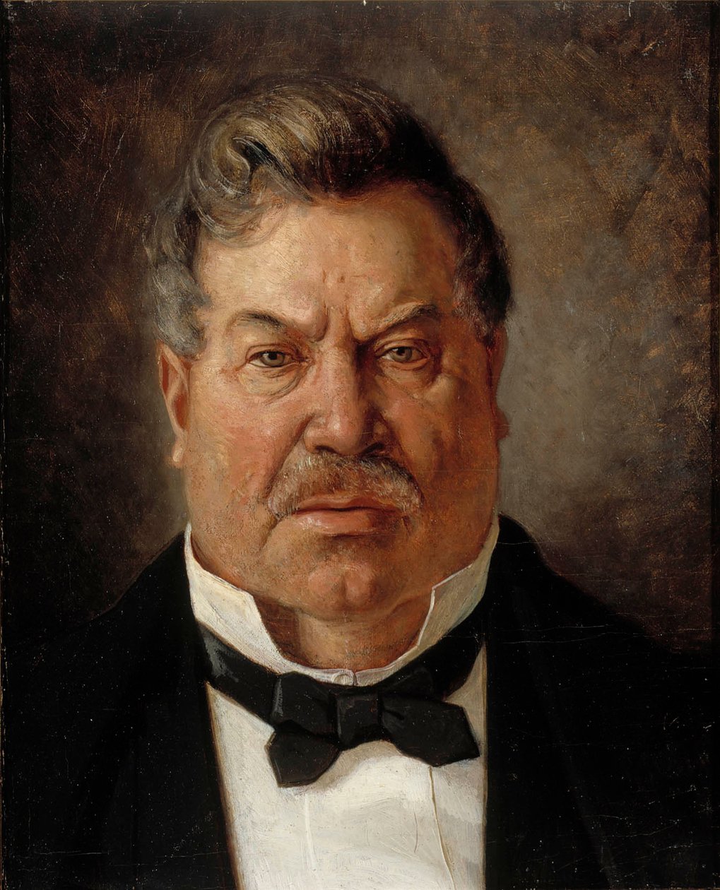 Portrett av August Streng av Albert Edelfelt