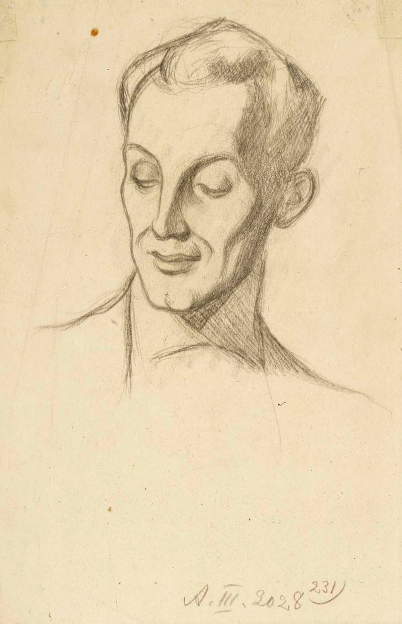 Portrett av Bruno Aspelin av Albert Edelfelt