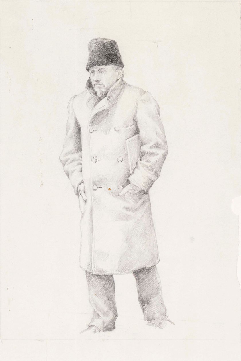 Portrett av en mann av Albert Edelfelt