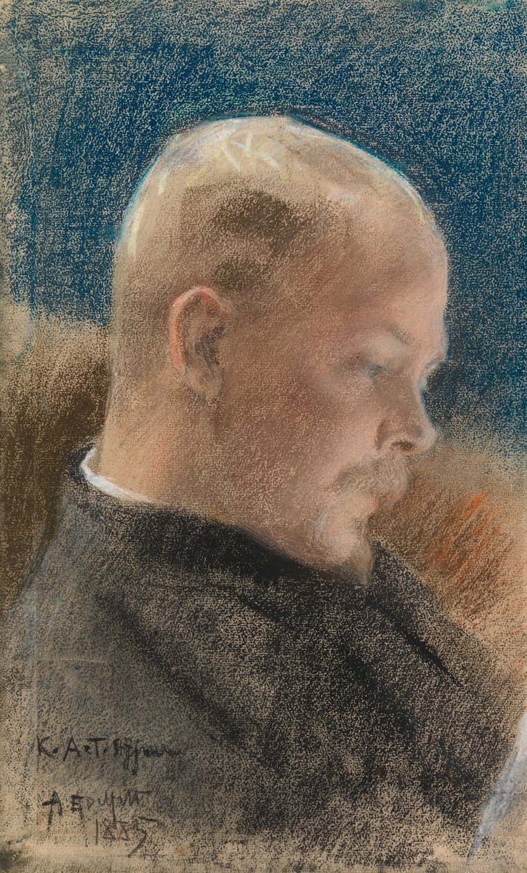 Portrett av forfatteren Karl A. Tavaststjerna av Albert Edelfelt