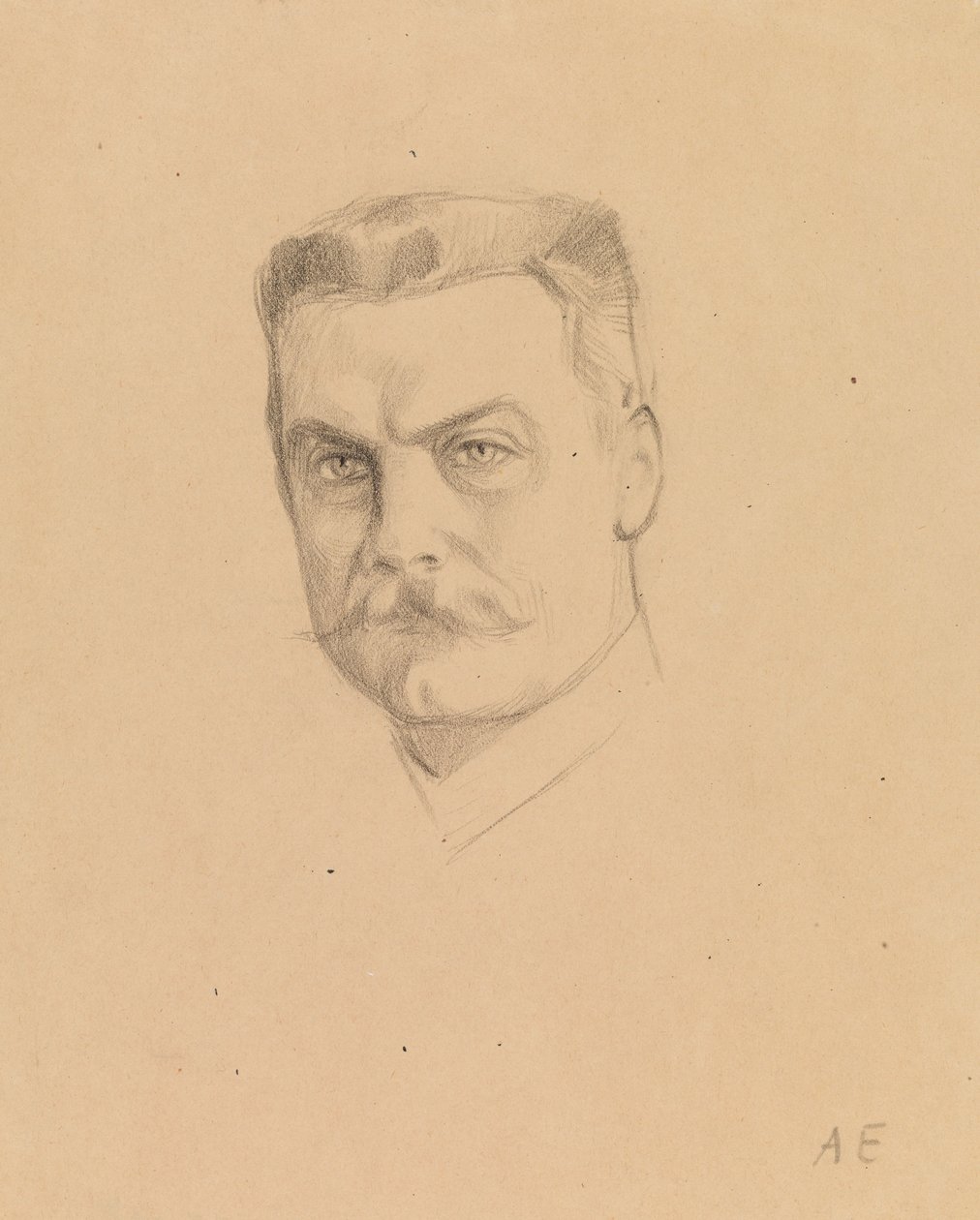 Selvportrett av Albert Edelfelt