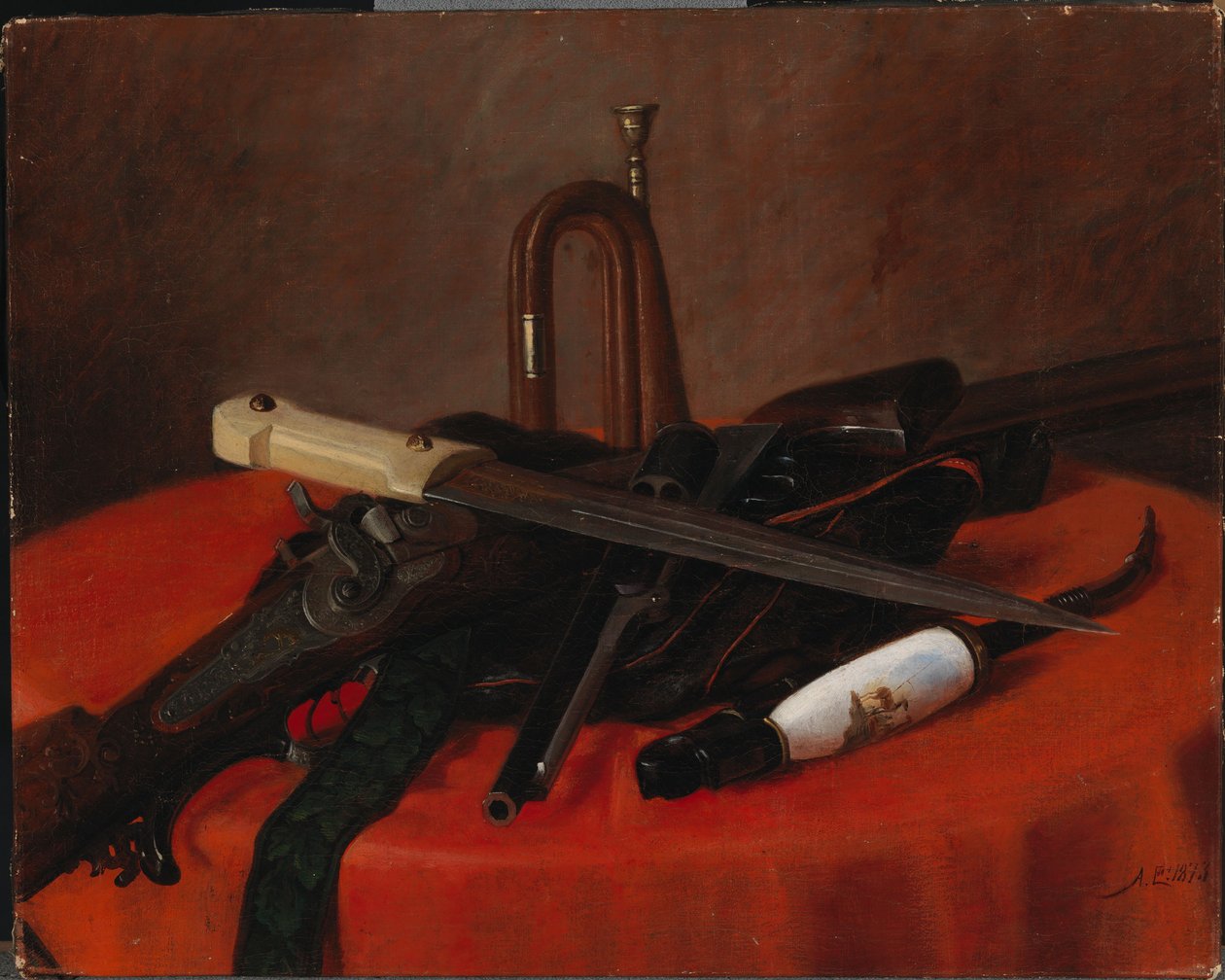 Stilleben av Albert Edelfelt