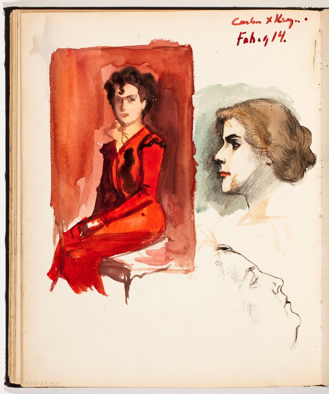 Uten tittel av Albert Edelfelt