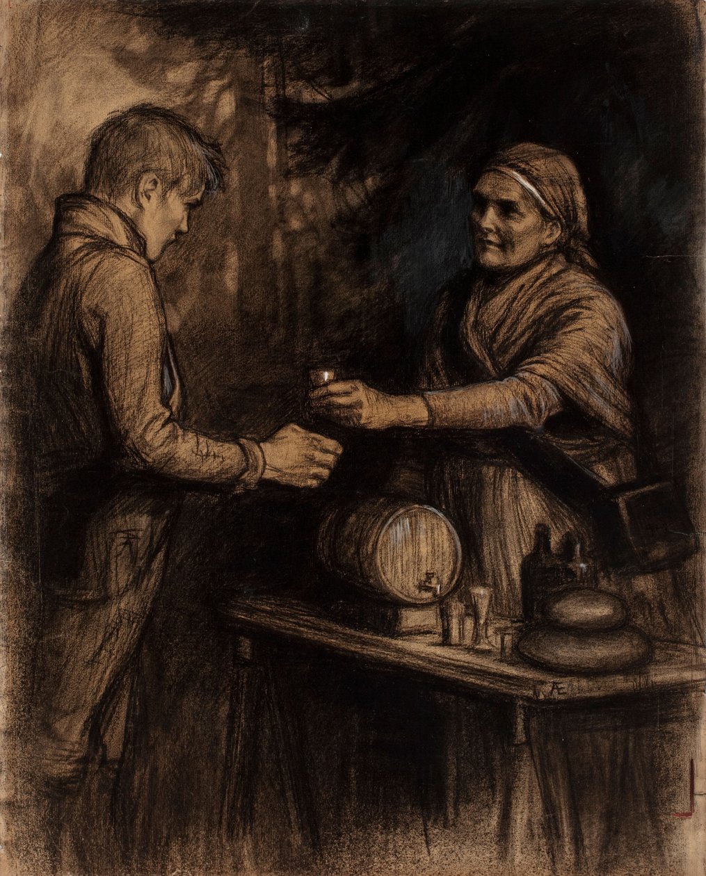Uten tittel av Albert Edelfelt