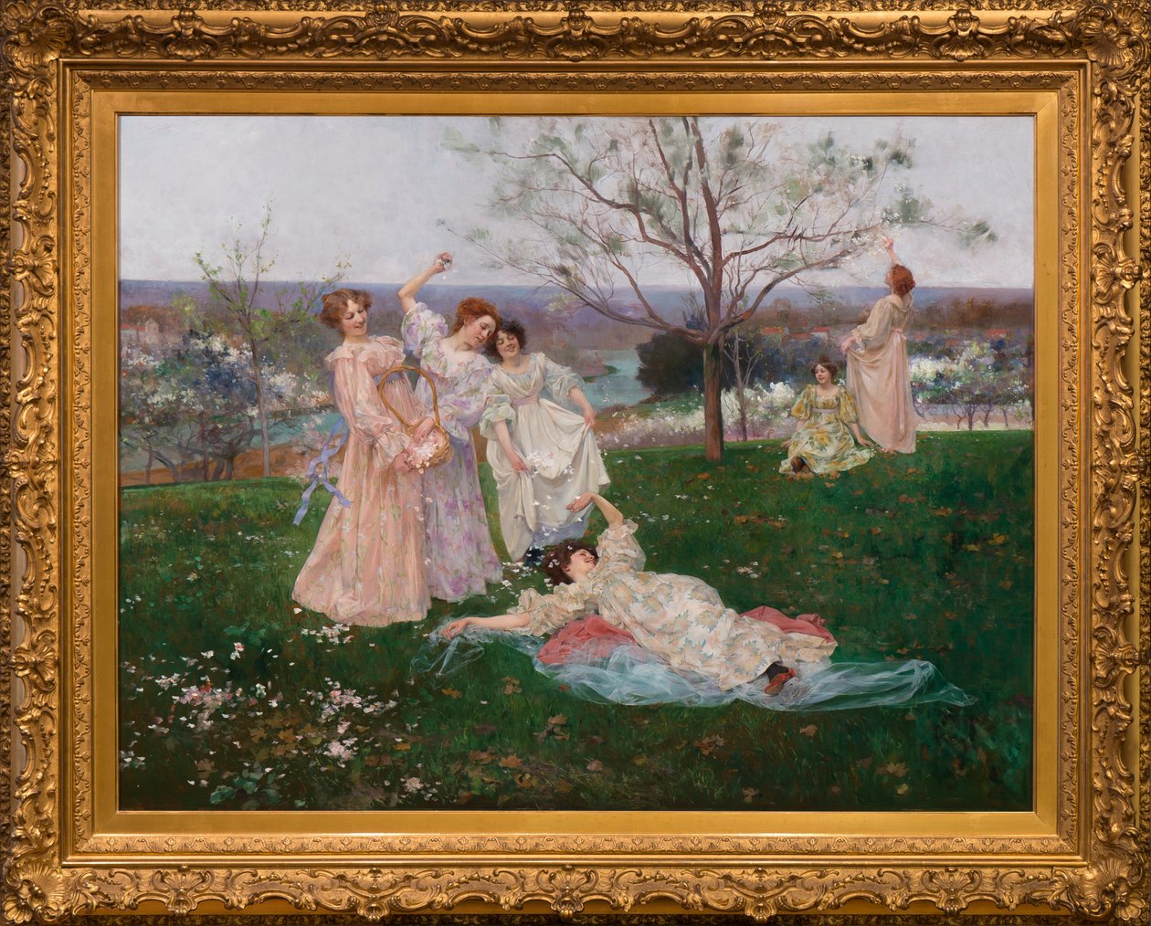 Vårblomster, ca. 1897 av Albert Emile Artigue