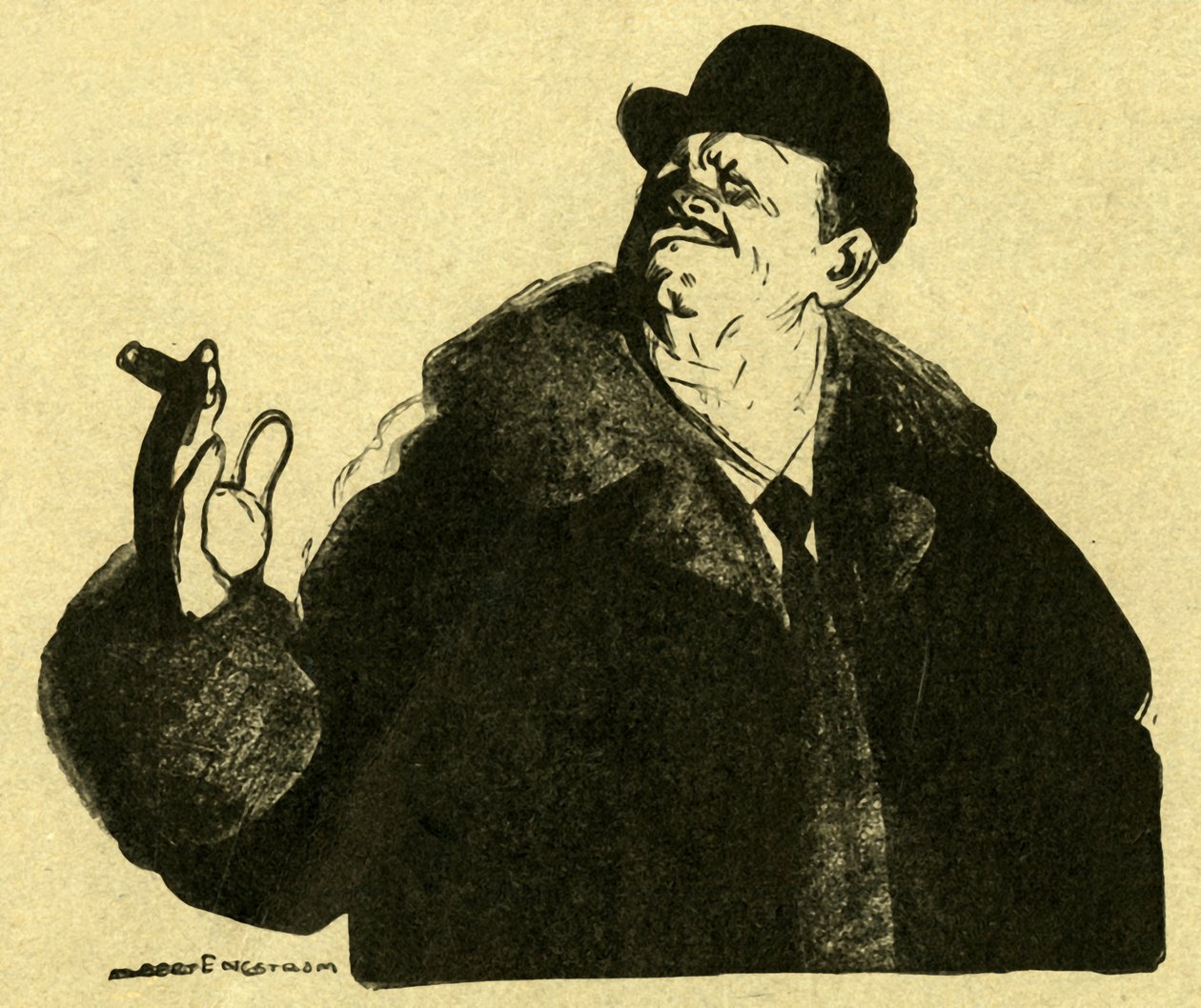 Entreprenøren, tidlig på 1900-tallet. av Albert Engstrom