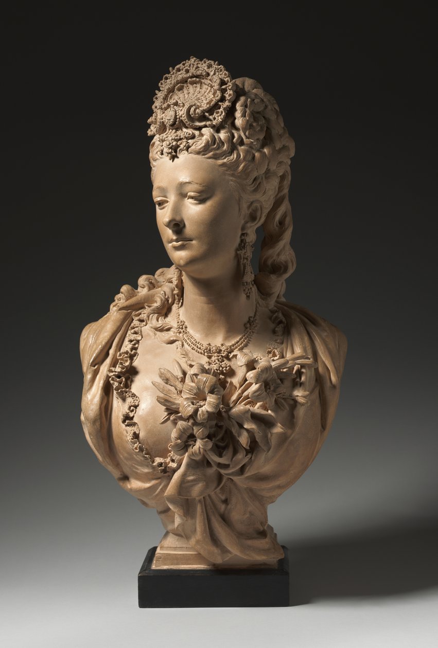 Portrettbyste, ca. 1865 av Albert Ernest Carrier Belleuse