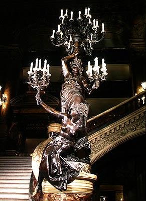 Torchere fra Grand Staircase av Albert Ernest Carrier Belleuse