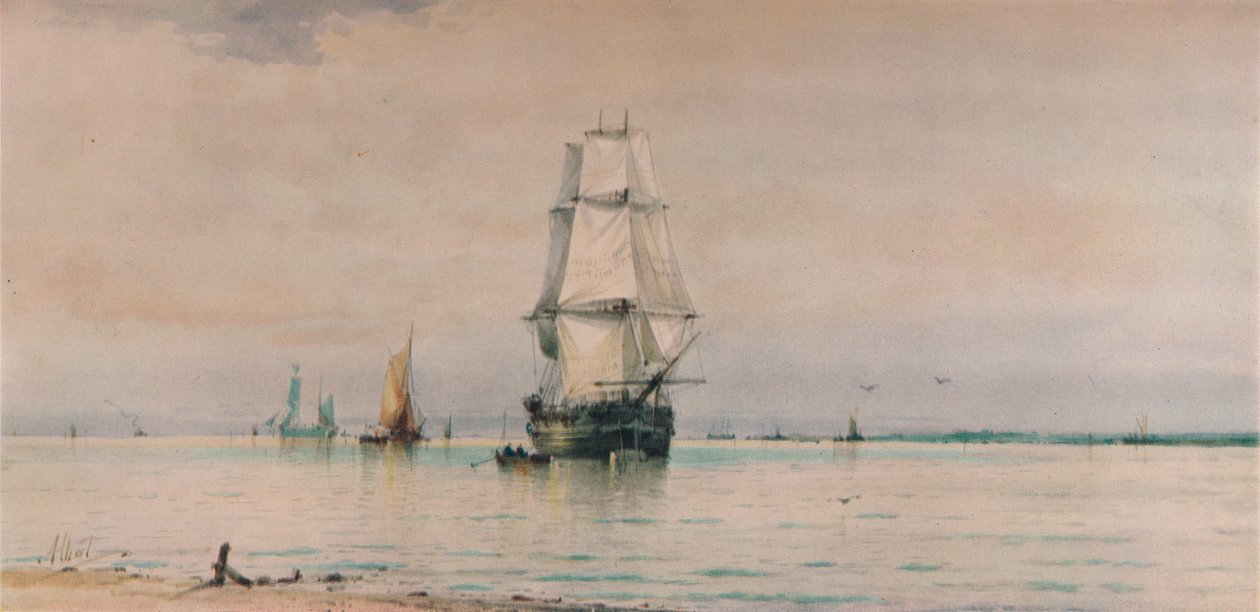 Seascape, c1896 av Albert Ernest Markes