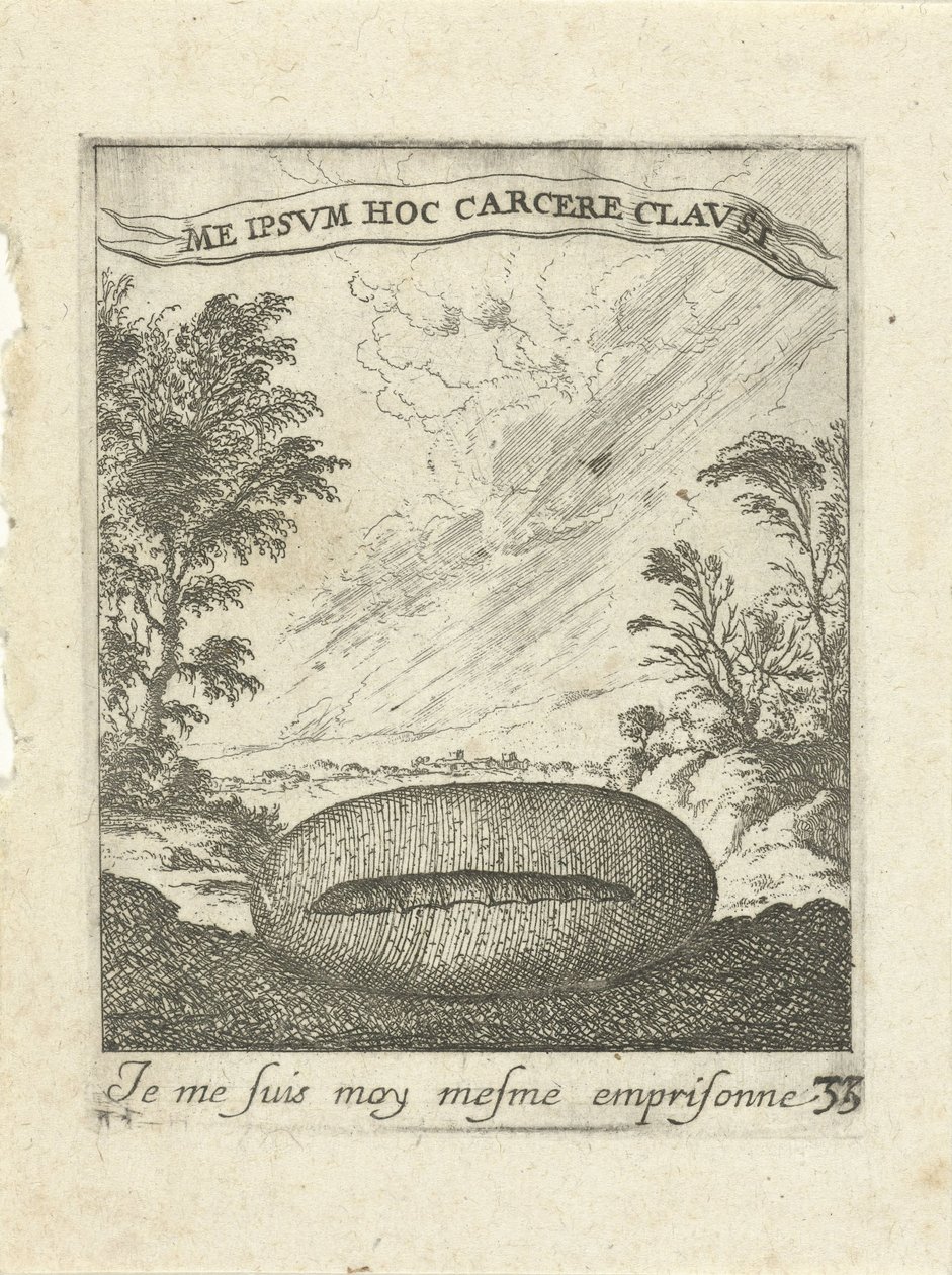 Landskap med kokong Moralizing Love Emblems (serietittel) Devises et emblesmes d